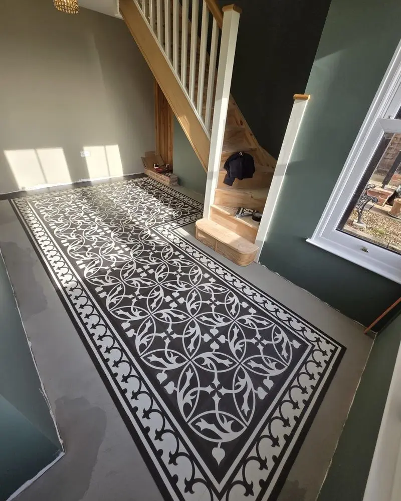 Victorian Treasure LVT Flooring in Hickling Hallway