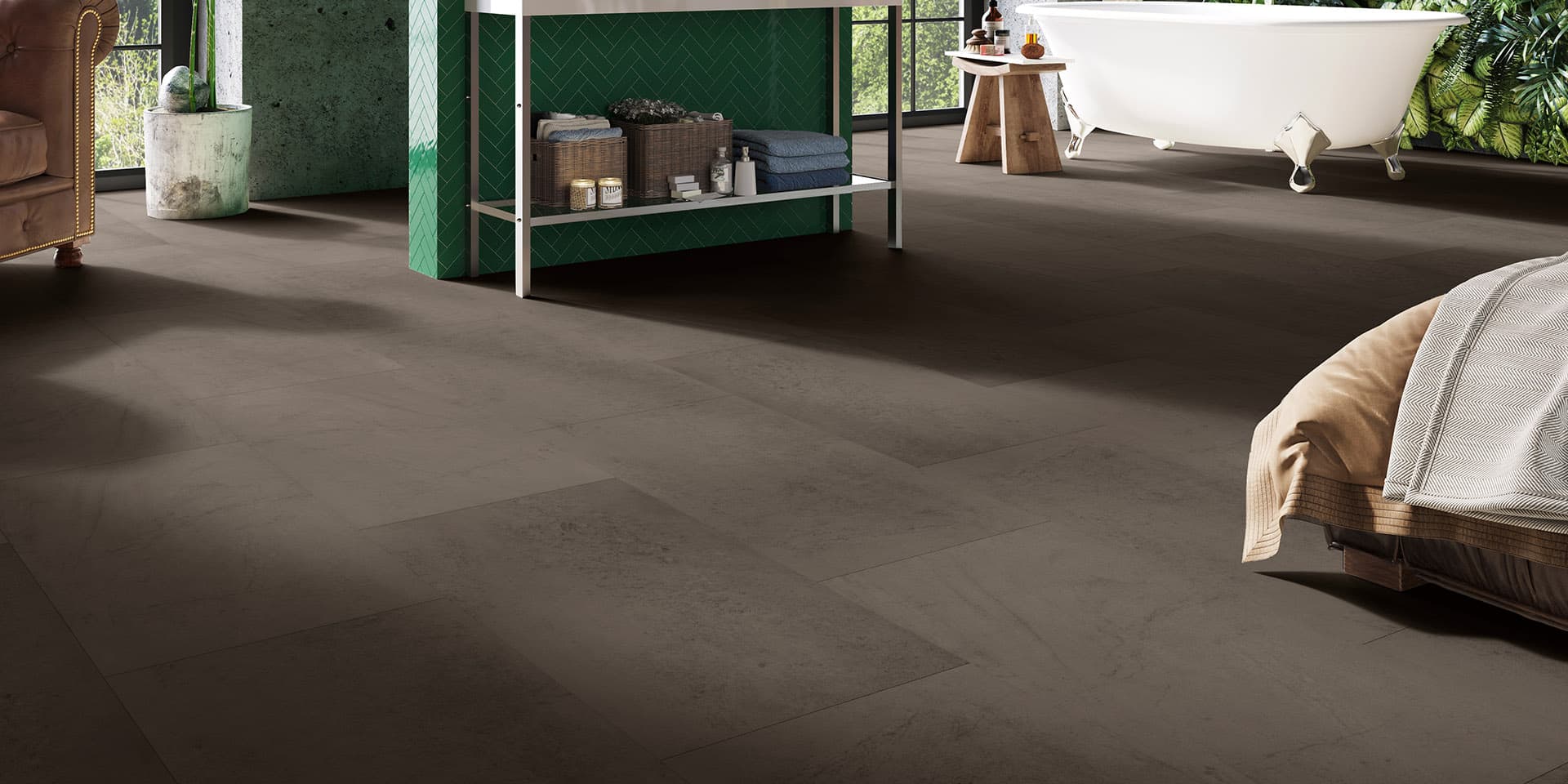 Groovy Granite Tile